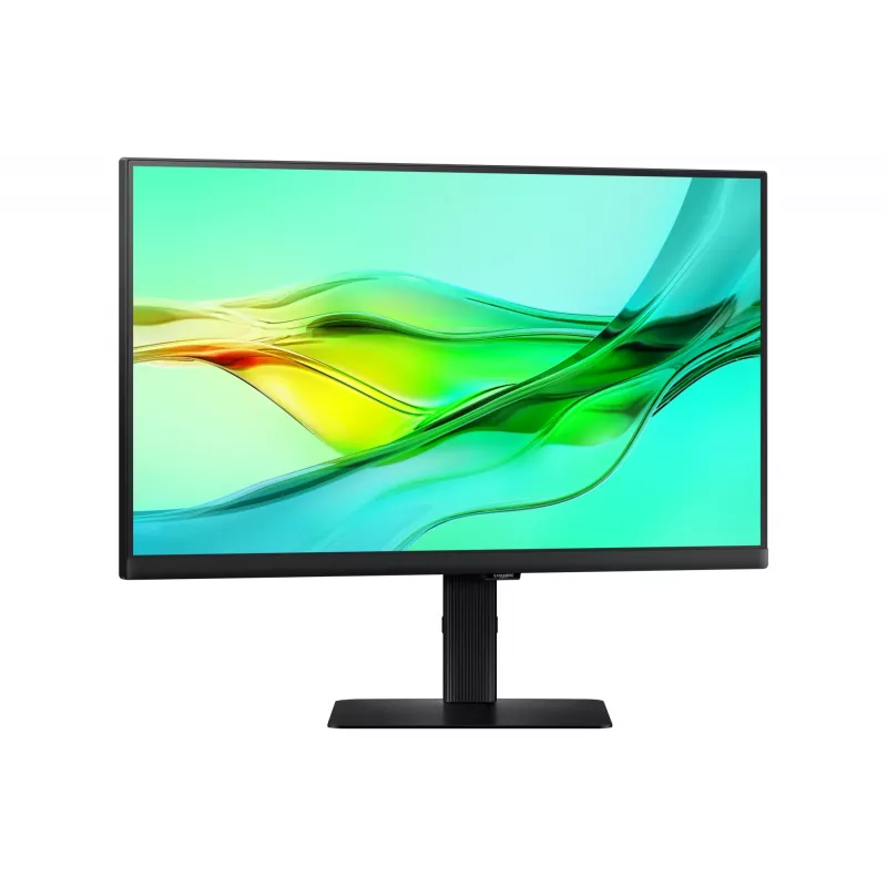 24 collu Quad HD LCD monitors Samsung S60UD LS24D600UAUXEN — 2560×1440, IPS, 5 ms, USB-C PD 90W, USB 3.2 centrmezgls, VESA