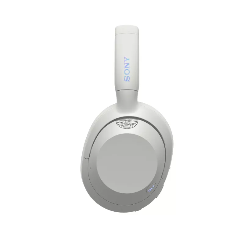 Austiņas Sony WH-ULT WEAR monaurālas, vadu un Bluetooth 5.2, ANC, 50h atskaņošana (ANC izslēgts), USB-C uzlāde, balta