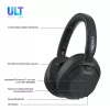 Austiņas Sony ULT WEAR monaurālas USB/Bluetooth 5.2, ANC, 30–50 h akumulators, 3,5 mm, USB‑C uzlāde, 255 g