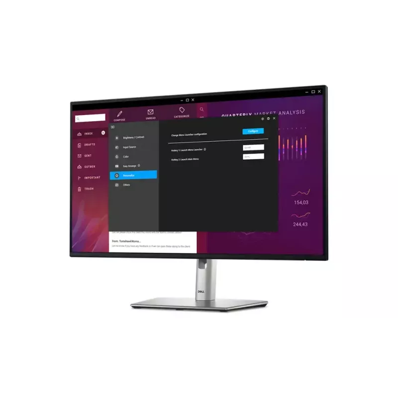 DELL Pro Plus P2725HE datora monitors 68,6 cm (27 colli) 1920 x 1080 pikseļi Full HD LCD Melns