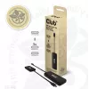 CLUB3D USB Type-C 4-portu 10G datu centrmezgls ar PD3.0 uzlādi, vadu, USB 3.2 Gen 1 (3.1 Gen 1) Type-C, 100 W, melns, 10 Gbit/s, USB