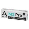 ARCTIC M2 Pro (Sudraba) - SSD dzesētājs M.2 diskiem, siltumizkliedētājs/radiators, sudraba