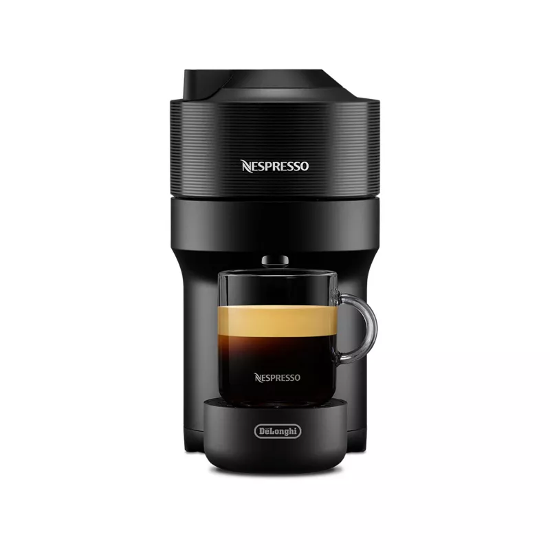 De’Longhi NESPRESSO® Vertuo Pop ENV90.B - Liquorice Melns, kapsulu kafijas automāts, 0,56 L, kafijas kapsula, 1260 W, melns