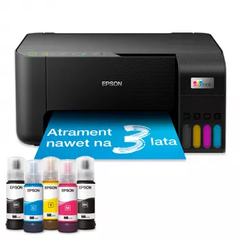 Daudzfunkciju tintes printeris Epson EcoTank L3270, A4, krāsains, 5760x1440 DPI, Wi‑Fi, 33 ppm (melns)