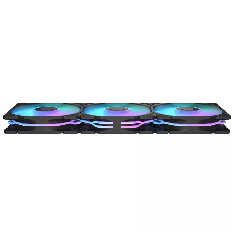 ASUS TUF GAMING TR120 ARGB 3IN1 Melns Datora korpusa gaisa dzesētājs 12 cm