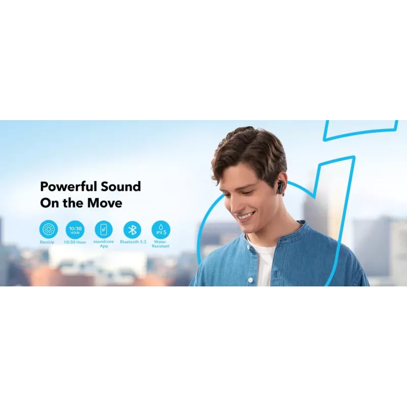 ANKER Austiņas - Soundcore R50i - Melnas