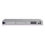 Pārvaldīts slēdzis UBIQUITI UniFi Dream Machine Pro Max, 9 portu 2.5G Ethernet, 1U statne, 2×SFP+, 10G atbalsts, 60W jauda