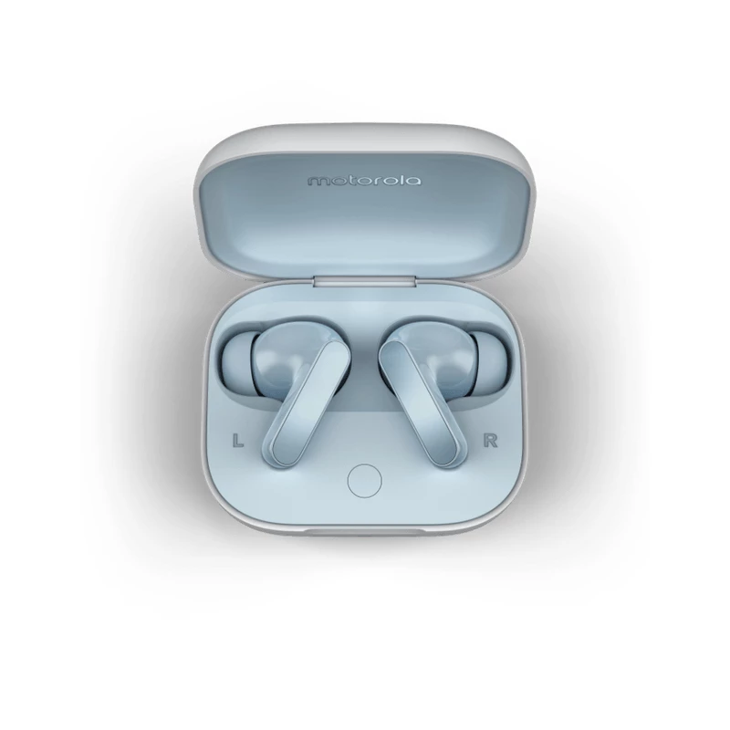 Motorola Moto Buds austiņas bezvadu ievietojamās zvaniem/mūzikai/sportam/ikdienai Bluetooth zilas