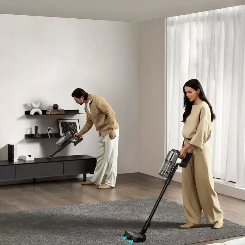 Dreame Z30 2-in-1 stick vacuum baterija Dry HEPA Bagless 0.6 L Melns 3.2 Ah