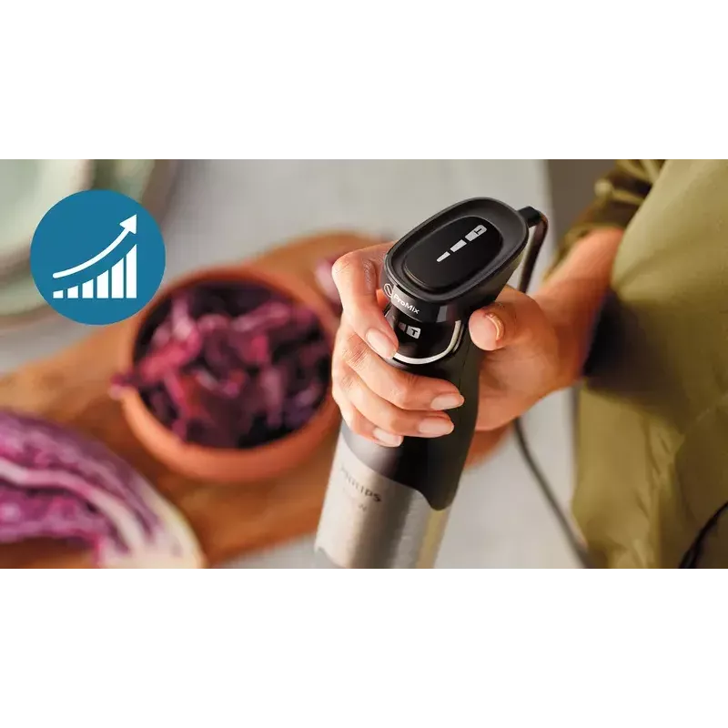 Iegremdes blenderis Philips 5000 sērija HR2684/00 Melns Nerūsējošais tērauds