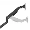 Neomounts galda monitora roka DS70-250BL2 Clamp/Grommet 9 kg 17-32 collas