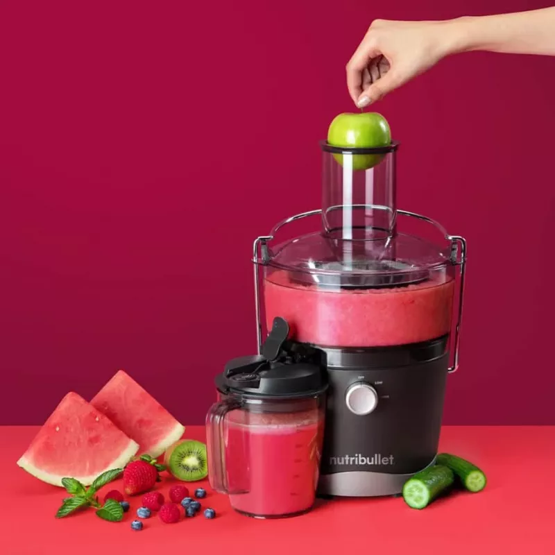 NutriBullet NBJ100G sulu spiede 800 W Melna, Pelēka
