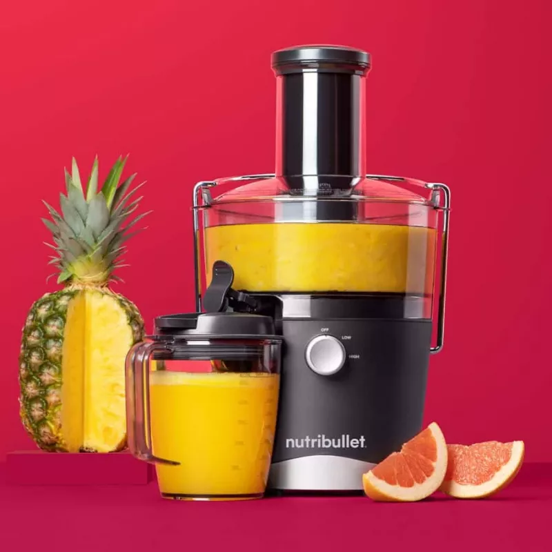 NutriBullet NBJ100G sulu spiede 800 W Melna, Pelēka