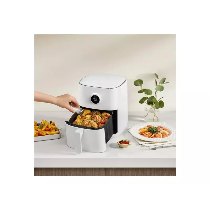 Karstā gaisa friteris Xiaomi BHR8234EU 4,5 L 1500 W balts, skārienjūtīgs OLED, Wi‑Fi lietotnes vadība