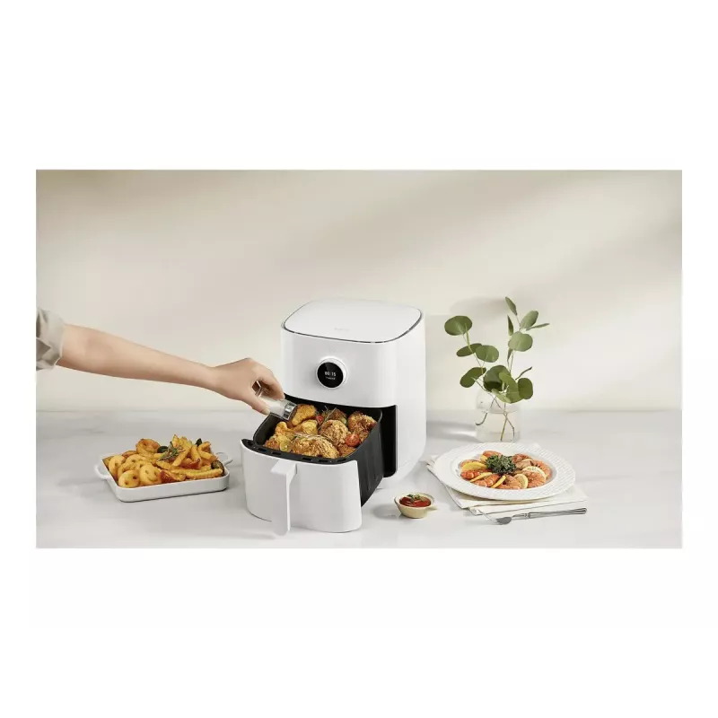 Karstā gaisa friteris Xiaomi BHR8234EU 4,5 L 1500 W balts, skārienjūtīgs OLED, Wi‑Fi lietotnes vadība
