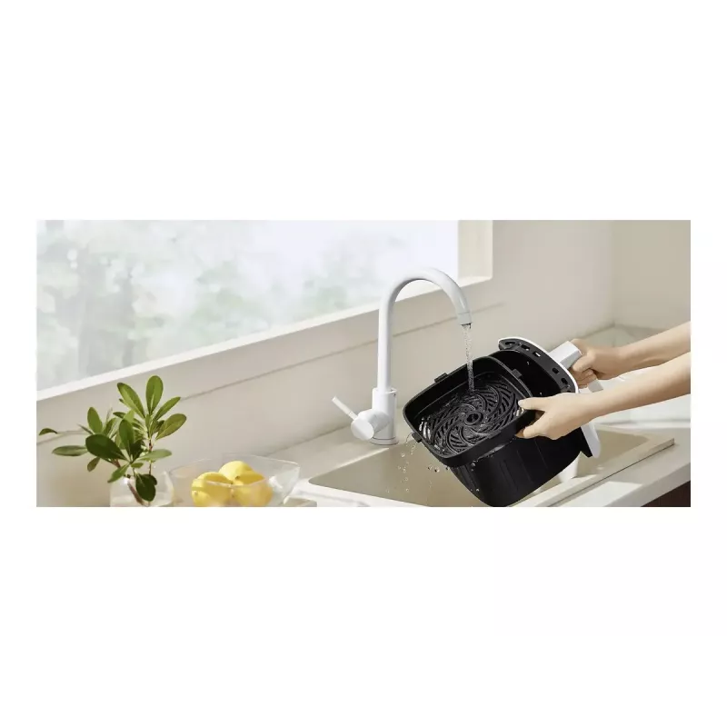 Karstā gaisa friteris Xiaomi BHR8234EU 4,5 L 1500 W balts, skārienjūtīgs OLED, Wi‑Fi lietotnes vadība