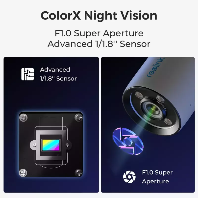 IP Drošības kamera Reolink ColorX Series P320X 4MP
