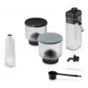 Espresso automāts De’Longhi Rivelia EXAM440.55.g — pilnībā automātisks, 1,4 L ūdens tvertne, 250 g dzirnaviņas, 19 bāri, TFT skārienekrāns