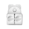Roborock Qrevo MaxV 0,33 L Balts