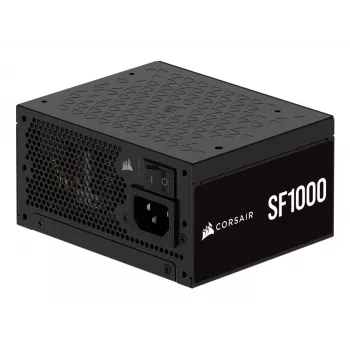 Barošanas bloks CORSAIR CP-9020257-EU — 1000 W, 24-pin ATX, 80 PLUS Gold, 140 mm ventilators, melns