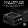 Barošanas bloks CORSAIR CP-9020257-EU — 1000 W, 24-pin ATX, 80 PLUS Gold, 140 mm ventilators, melns