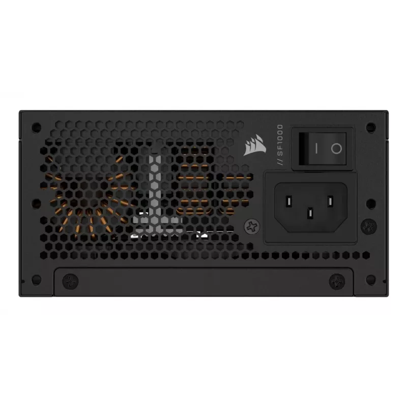 Barošanas bloks CORSAIR CP-9020257-EU — 1000 W, 24-pin ATX, 80 PLUS Gold, 140 mm ventilators, melns