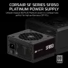 Barošanas bloks CORSAIR CP-9020256-EU, 850 W, 24-pin ATX, 80 PLUS Gold, 140 mm ventilators, melns