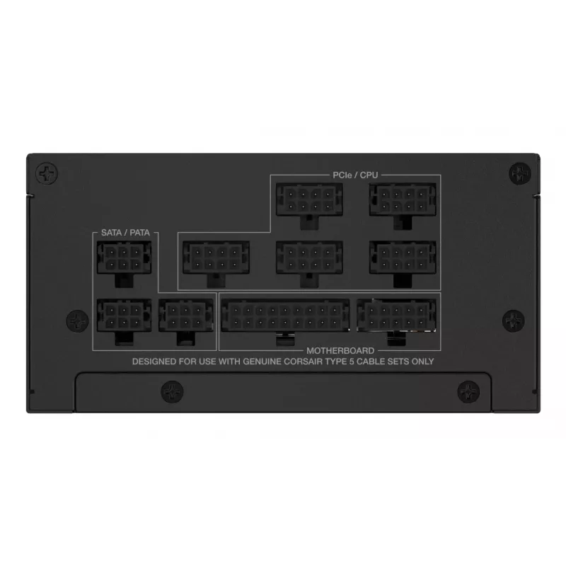 Barošanas bloks CORSAIR CP-9020256-EU, 850 W, 24-pin ATX, 80 PLUS Gold, 140 mm ventilators, melns