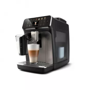 Espresso automāts Philips EP4449/70 — pilnībā automātisks, 1,8 L ūdens tvertne, 275 g pupiņu tvertne, keramikas dzirnaviņas, 15 bāri