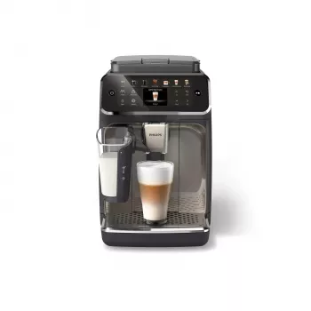 Espresso automāts Philips EP4449/70 — pilnībā automātisks, 1,8 L ūdens tvertne, 275 g pupiņu tvertne, keramikas dzirnaviņas, 15 bāri
