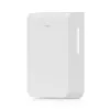 Piekļuves punkts UBIQUITI U7 Pro Wall — pie sienas montējams Wi‑Fi 7 AP, 2,4/5/6 GHz, 6 telpiskās plūsmas, 2500 Mbps LAN, PoE (44–57 V), iekštelpām, balts