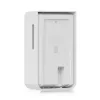 Piekļuves punkts UBIQUITI U7 Pro Wall — pie sienas montējams Wi‑Fi 7 AP, 2,4/5/6 GHz, 6 telpiskās plūsmas, 2500 Mbps LAN, PoE (44–57 V), iekštelpām, balts