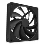 NZXT Cooling Fan F140q 140mm Melns Quiet Airflow