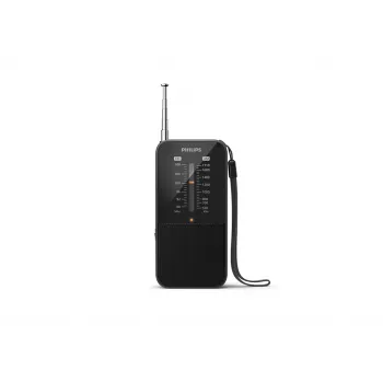 Pārnēsājams radio Philips TAR1509/00 analogais AM FM melns