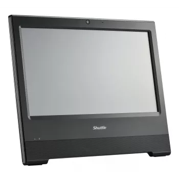 Shuttle All-In-One Barebone X50V9, 15,6 collu viena pieskāriena ekrāns (rezistīvs), Celeron 7305U, WiFi, IP54, bez ventilatora, 24/7 pastāvīga darbība