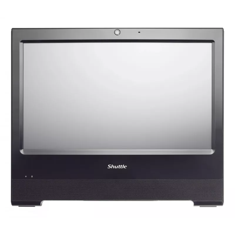 Shuttle All-In-One Barebone X50V9, 15,6 collu viena pieskāriena ekrāns (rezistīvs), Celeron 7305U, WiFi, IP54, bez ventilatora, 24/7 pastāvīga darbība