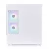 PC korpuss Thermaltake View 170 TG ARGB Snow Micro Tower Balts