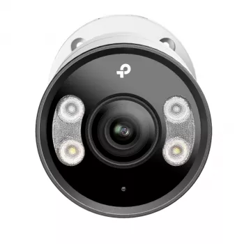 TP-Link VIGI C345 4MP Full-Color cilindriskā IP drošības kamera, 2,8 mm, āra, stiprināma pie sienas, balta