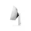 49 collu OLED izliekts monitors Samsung S49DG934SU — 5120×1440 Dual QHD, 32:9, 0,03 ms, USB centrmezgls, VESA, augstuma regulēšana, sudraba