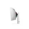 49 collu OLED izliekts monitors Samsung S49DG934SU — 5120×1440 Dual QHD, 32:9, 0,03 ms, USB centrmezgls, VESA, augstuma regulēšana, sudraba