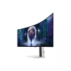 49 collu OLED izliekts monitors Samsung S49DG934SU — 5120×1440 Dual QHD, 32:9, 0,03 ms, USB centrmezgls, VESA, augstuma regulēšana, sudraba