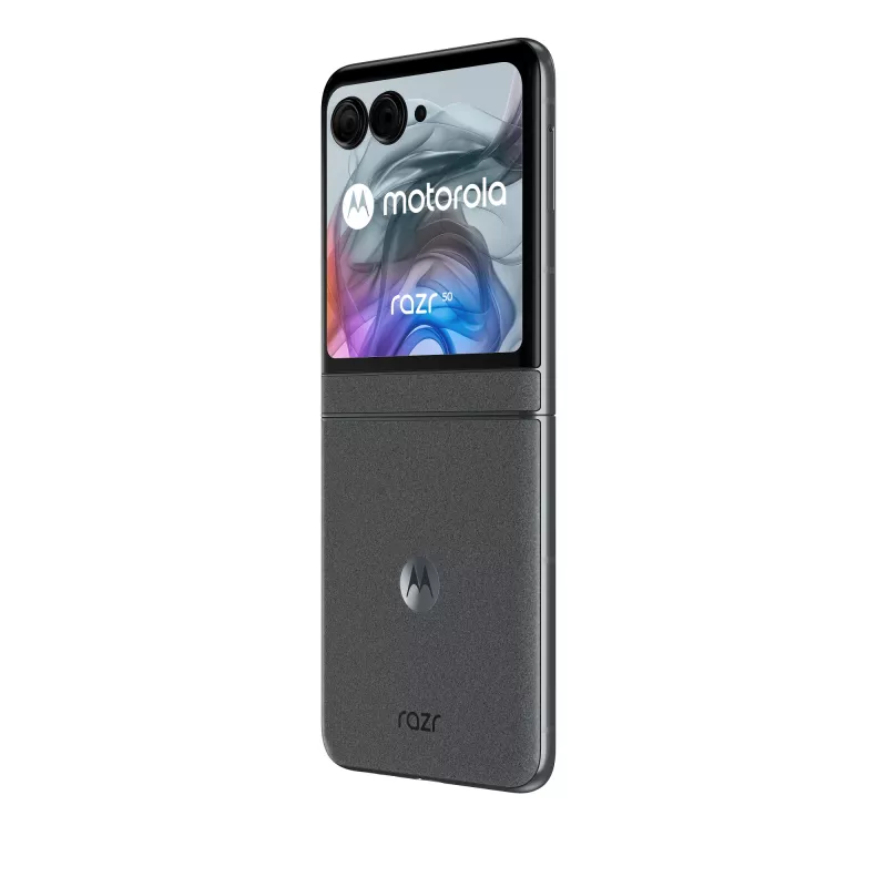Motorola razr 50 17,5 cm (6,9 collu) Dual SIM Android 14 5G USB Type-C 8 GB 256 GB 4200 mAh Pelēks