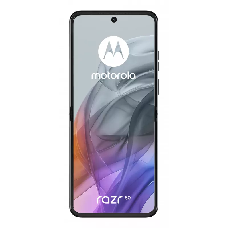 Motorola razr 50 17,5 cm (6,9 collu) Dual SIM Android 14 5G USB Type-C 8 GB 256 GB 4200 mAh Pelēks