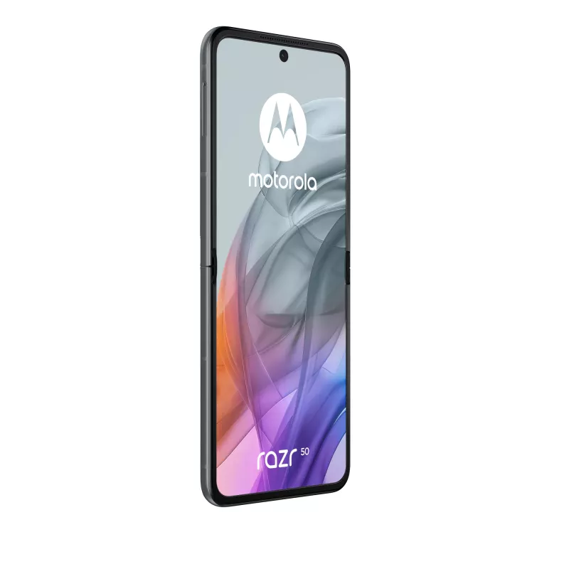 Motorola razr 50 17,5 cm (6,9 collu) Dual SIM Android 14 5G USB Type-C 8 GB 256 GB 4200 mAh Pelēks