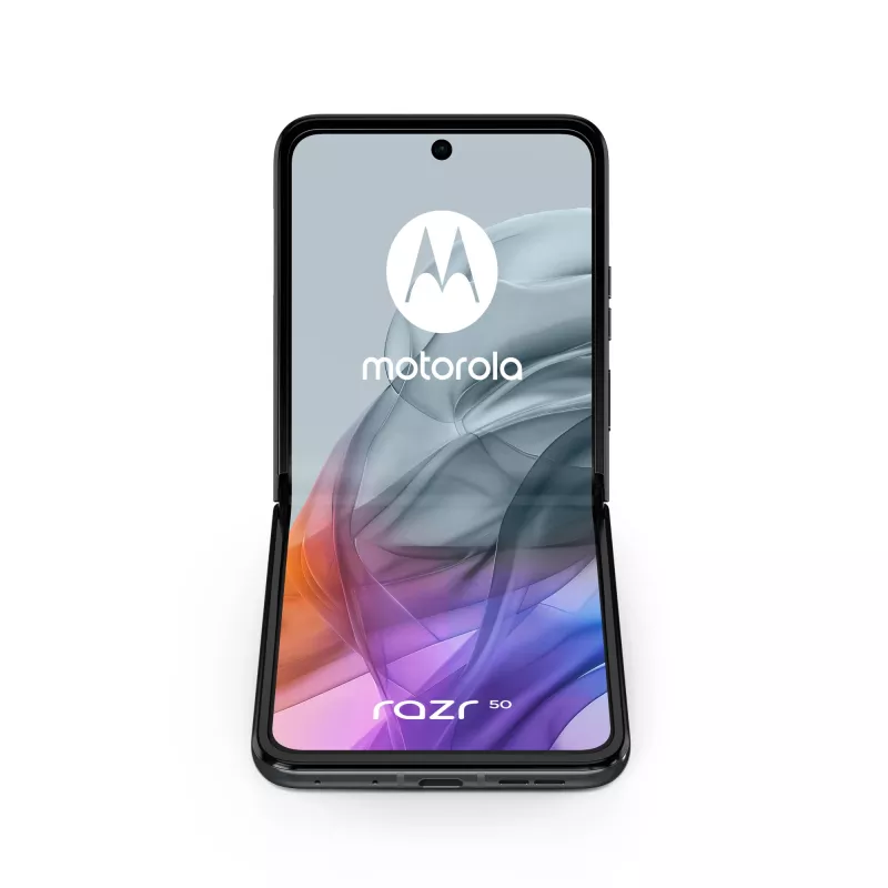 Motorola razr 50 17,5 cm (6,9 collu) Dual SIM Android 14 5G USB Type-C 8 GB 256 GB 4200 mAh Pelēks
