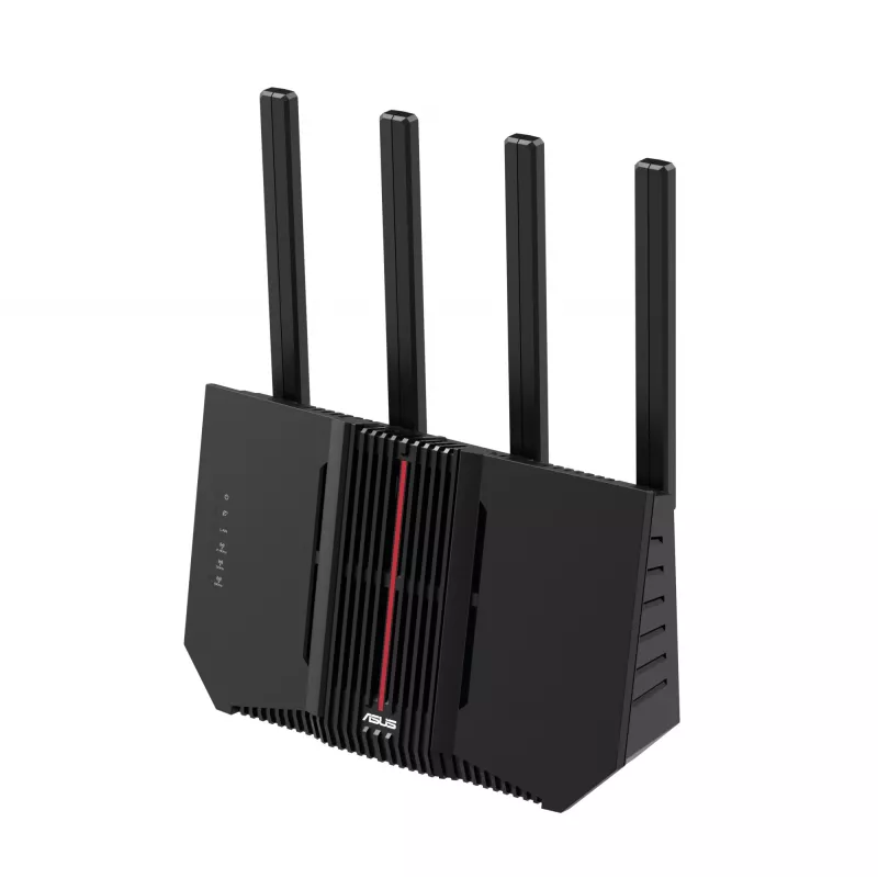 ASUS RT-BE92U bezvadu maršrutētājs 10 Gigabit Ethernet trīs joslu (2.4 GHz / 5 GHz / 6 GHz) Melns