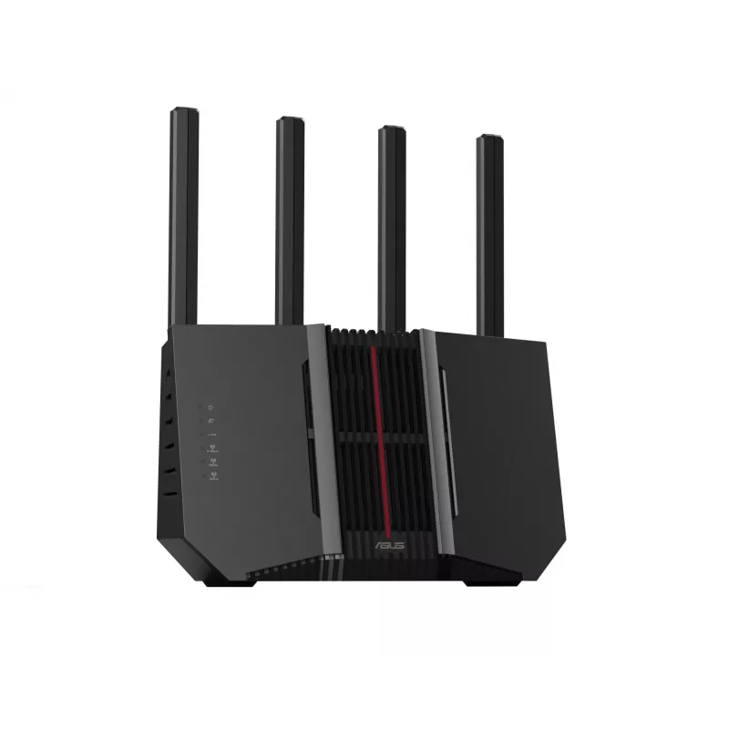 ASUS RT-BE92U bezvadu maršrutētājs 10 Gigabit Ethernet trīs joslu (2.4 GHz / 5 GHz / 6 GHz) Melns
