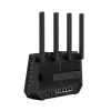 ASUS RT-BE92U bezvadu maršrutētājs 10 Gigabit Ethernet trīs joslu (2.4 GHz / 5 GHz / 6 GHz) Melns