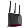 ASUS RT-BE86U bezvadu maršrutētājs 10 Gigabit Ethernet Divjoslu (2.4 GHz / 5 GHz) Melns