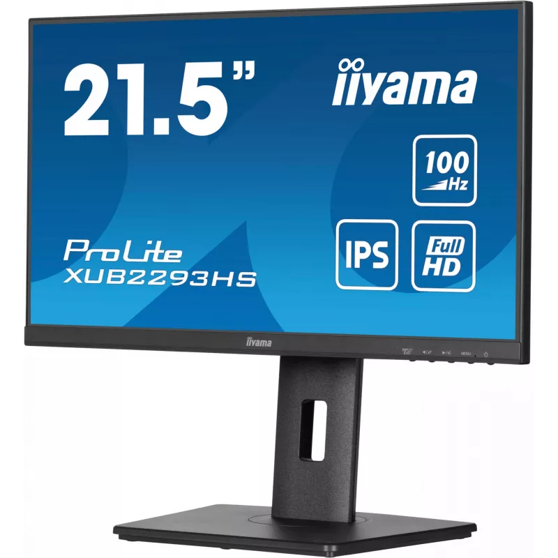 iiyama ProLite XUB2293HS-B6 datora monitors 54,6 cm (21,5 collu) 1920 x 1080 pikseļi Full HD LED Melns